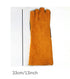 Yellow Leather Welding Gloves, 33cm/13inch...