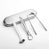 Tongue Scraper, Stainless Steel Tongue Cleaner with Metal Storage Case, Tongue Cleaner for Fresh Breath and Oral Hygiene 3 Pack...