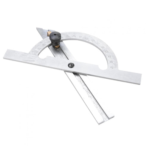 Protractor Angle Finder, 0-180 Degrees Carbon Steel Angle Ruler Measuring & Gauging Tool for Carpenters Woodworking Construction Measurement...