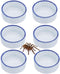 6 Pack Tarantula Ceramic Feeding Bowl Hermit Crab Water Bowl Spider Small Reptile Micro Ceramic Food Dish (1.37" D, 0.51" H)...