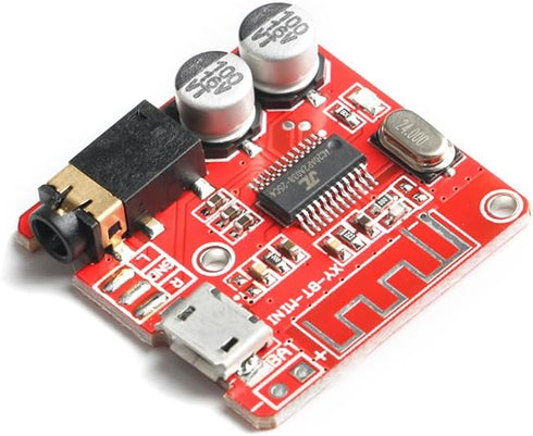 5Pcs Bluetooth Decoding Board XY-BT-Mini MP3 Bluetooth 4.1 Amplifier Module Car Speaker Power Amplifier Board Bluetooth 4.1 Circuit Board WAV+APE+...