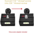 UTEBIT Camera Screw 1/4 to 3/8 Adapter Thread Adapter Set Camera Spigot Convert Mounting Screws Tripod Screw Compatible for Magic Arm Crab Clamp B...