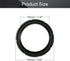 Fielect 10 Inch Black Notch Speaker Rubber Edge Surround Rings Replacement Parts for Speaker Repair or DIY 2pcs...