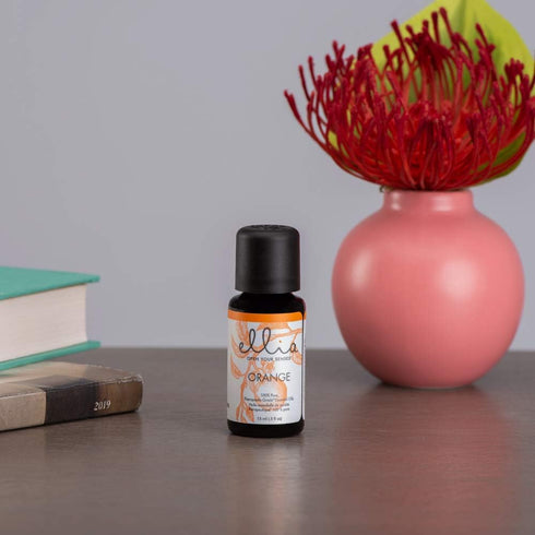 Ellia Orange Diffuser Essential Oil | 15ml, 100% Pure, Therapeutic Grade...