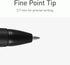 Pentonic BR-T Retractable Ballpoint Pens, 18 Count, Black Ink, 0.7 mm Fine Point, Smooth Writing For Journaling, Office & School (PEN12124)...