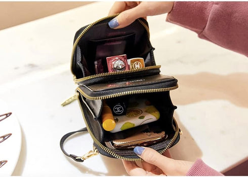 Small Crossbody Bag Cell Phone Purse for Women, Touch Screen Bag Shoulder Handbag Wallet with Credit Card Slots...