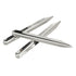 15cm Stainless Steel Spatula Scoops Lab Spatulas with Small Grooves...