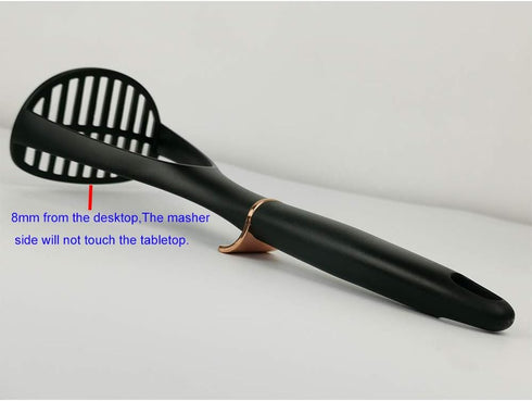 TENTA KITCHEN Good Grips Nylon Potato Solid Masher Professional Nylon Potato Masher,Garlic Press,Cooking and Kitchen Gadget. Ricer Press Blender C...
