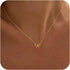 Bow Necklace for Women, Dainty 14K Gold/Silver Plated Bowknot Choker Necklace for Women Beads Chain Cute Pendant Necklaces Fashion Jewelry Gifts...