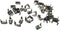 100 Pcs Leather Staples Staple Fasteners Holders Copper for Belt Clip Keeper Leathercraft Zippers Buckles...