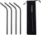 Gugrida Metal Straws Stainless Steel Straws 8.5" Drinking Straws Reusable 4 Set - Ultra Long Muti Color-Cleaning Brush for 20/30 Oz for Trail Tumb...