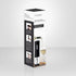 Black Electric Wine Opener, Automatic Battery Operated Corkscrew with Foil Cutter, One Touch Operation, Cork Remover Tool for Wine Lovers and Home...