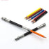 2 Pcs Stainless Steel Dual Head Pencil Extender Holder Double-Headed Pencil Stationery Accessories for Stationery Practical Tool That Doesn't Wast...