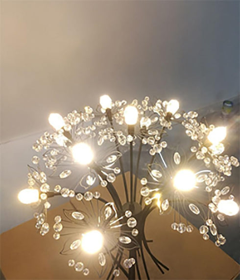 E14 2W LED Bulb Mini Globe Crystal Light (20W Equivalent) E14 Candle Base Chandeliers Light Glass Cob Decorative Light for Home Lighting Ceiling F...