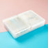 Spellbinders [ Stackable Medium & Large Set (3 Trays, 3 Lids) Craft STAX Storage, Clear...