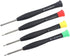 4Pcs Random 1.2mm 1.5mm 2.0mm 3.0mm PH0000 PH000 PH00 Phillips Cross Screwdriver Set for Glasses Phone Laptop Computer Repair Tools Screwdrivers a...