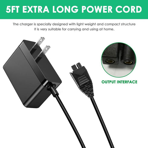 Replacement Charger Power Cord Compatible with Dirt Devil Quick Flip Handheld Vacuum BD30010 P/N 440009122 Power Adapter Supply...