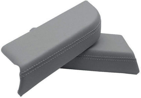 Front Door Panel Armrest Cover Replace for Pilot 2009 2010 2011 2012 2013 Leather Armrest with Door Clip Panel Trim Removal Tool (Gray)...