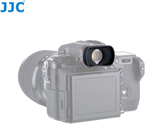 JJC EF-XTL Soft Silicone Eye cup Eyepiece for Fuji XT1 XT2 XT3 XT4 GFX-50S GFX100 X-H1, XT4 Eyecup, XT3 Eyecup, GFX 100, EC-XT L, Compatible with ...
