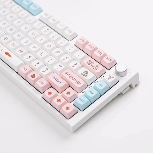 Keycap, Pixel Theme, XDA High,Keyboard Cap 64/75/87/96/98/mechanical Keyboard,PBT Material 125 Keys...