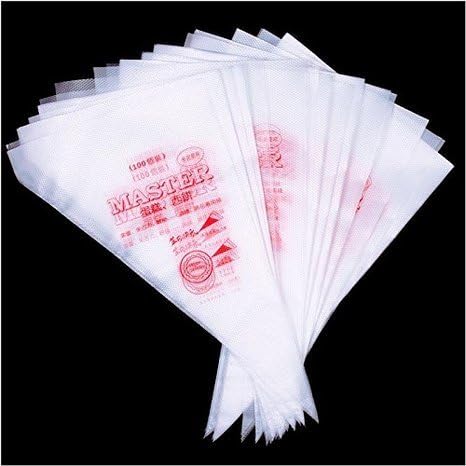 Piping Pastry Bag Pack of 100 Plastic Disposable Cream Pastry Bag Cake Icing Sugarcraft Cupcake Piping Decorating Tool For Baking Supplies (Small ...