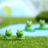 50pcs Mini Frog Garden Decor, Resin Mini Frogs Figurines, Tiny Plastic Frogs, Cute Green Frog Miniature Figurines Garden Home Decor, Fairy Garden ...