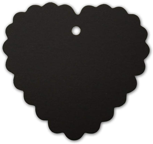 LWR CRAFTS Scalloped Heart Hang Tags...