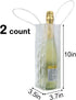 Wine Cooler Bottle Bag, Wine Chiller Bag, Rapid Ice Wine Cooler Plastic Beer Bag Outdoor...
