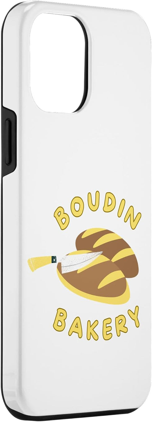 iPhone 15 Plus Boudin Bakery Bread Baking: Minimalist & Funny Tee Case...
