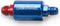 Edelbrock 8130 Blue Anodized Aluminum Fuel Filter...
