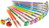7" DIAMOND Shaped Multicolor Ink GEL PEN (24 PACK) For Writing, Drawing, Notes...