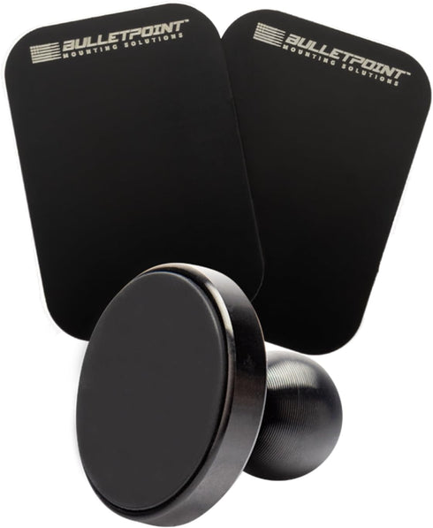 DiabloM6 Magnetic Cell Phone Mount Compatible with iPhone and Android Smartphones - 20mm Attachment Ball - Metal Plate attaches to Device......