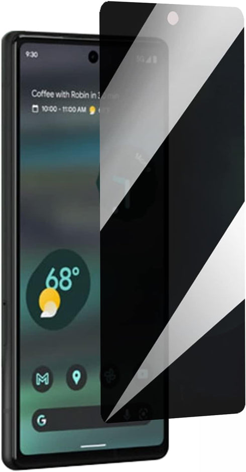 2PCS Privacy Tempered Glass Anti-Spy Screen Protector Anti-Peeping Film Suit for Google Pixel 6a 9H Hardness......