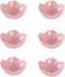 Chic Glossy Sakura Shaped Sauce Dish Sushi Dipping Bowls Appetizer Plates Porcelain Serving Dish Seasoning Dish 3''...