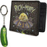 RICK AND MORTY Card Wallet and Keyring Set for Men Teenagers - Card Slots ID Pocket Groot Mens Wallet - Gifts for Men...
