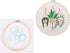 Santune 3 Sets Embroidery Kit for Beginners Needlepoint Cross Stitch Kits for Adults,Stitch Learning DIY Kit with Easy Instruction Video,Stamped F...