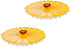 Charles Viancin Sunflower Drink Cover Set/2...