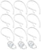 Universal 9 Piece Small Earhooks w/Replacement Earbuds Ear Gels Tips for Voyager Edge Wireless Bluetooth - Clear...