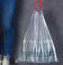 Small Drawstring Trash Bags 4 Gallon 45 Count Tear-Free Gray Individual Unscented Small Garbage Bags Separated Unscented for Bathroom Kitchen...