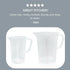 Appletofu Plastic Graduated Measuring and Mixing Pitcher - 2000ml Plastic Graduated Measuring Pitcher - Large Cylinder Graduated Measuring Contain...