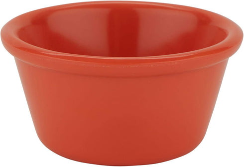 G.E.T. RM-400-RO Rio Orange 4 oz. Ramekin, Break Resistant, Rio Orange (Pack of 12)...