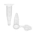 500pcs 1.5ml Conical Centrifuge Tubes Microcentrifuge Tube Plastic Test Vials with Lids Plastic Sample Small Bottle Vial Storage Container Test Tu...