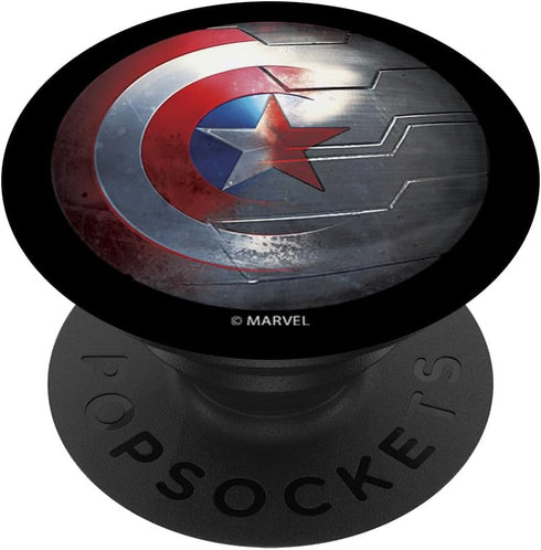 Marvel Captain America Transforming Shield PopSockets Standard PopGrip...