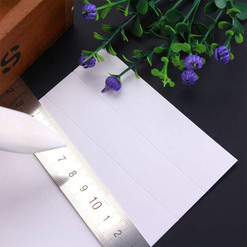Onwon 2 Pieces Bone Folder Paper Creaser Set Crease Marker Scoring Folding Creasing Paper Crafting Scrapbooking Tool for DIY Paper Craft Bookbindi...