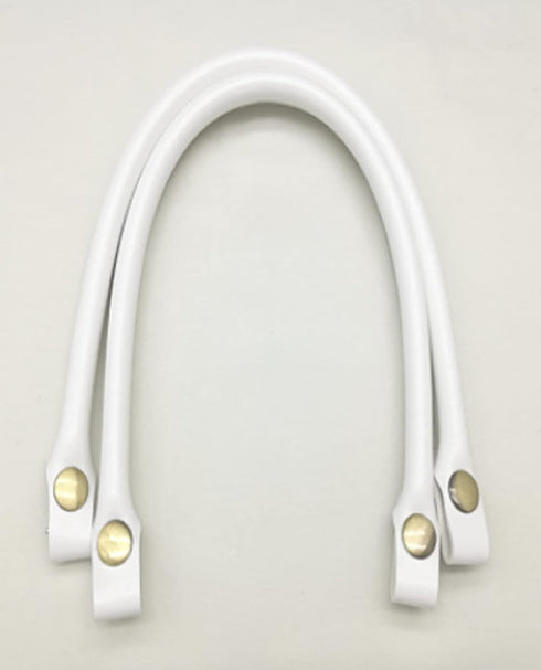 Semetall Replacement Purse Straps 2Pcs 40cm/15.7" Handbag Handles PU Leather Straps for Handbag,Purse DIY Making Accessories (White)...