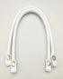 Semetall Replacement Purse Straps 2Pcs 40cm/15.7" Handbag Handles PU Leather Straps for Handbag,Purse DIY Making Accessories (White)...