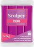 Sculpey Premo Polymer Oven-Bake Clay, Fuchsia, Non Toxic, 2 oz. bar, Great for jewelry making, holiday, DIY, mixed media and home décor projects. ...
