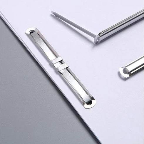 Standard 2-Piece Paper Fasteners, 2 Inch Capacity, 2.75 Inch Centers, 100 Sets/Box, Tin plated...