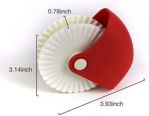 Pastry Wheel Decorator and Cutter, Beautiful Pie Crust, Set of 2...