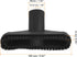 PATIKIL Vacuum Cleaner Hose Brush Attachment, 2 Pack 32mm 1-1/4 Inch PP Vacuum Cleaner Hose Floor Brush Replacement for Floor Carpet...